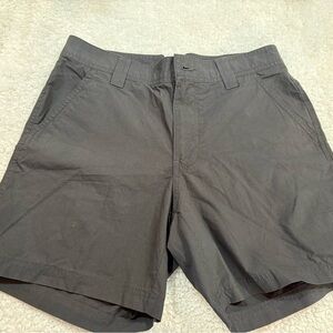Columbia Men's Charcoal Flat Front Shorts